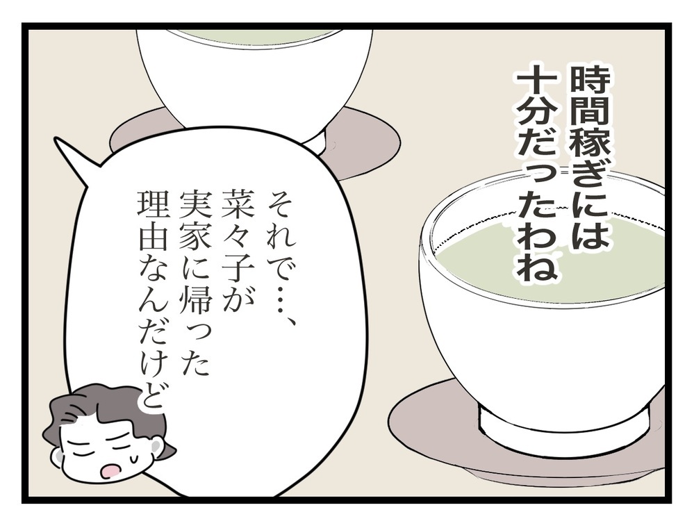 「もう家に来ないで」息子の訴えに理解を示す義母　しかし、その心の内は…？【私の家に入らないで Vol.49】