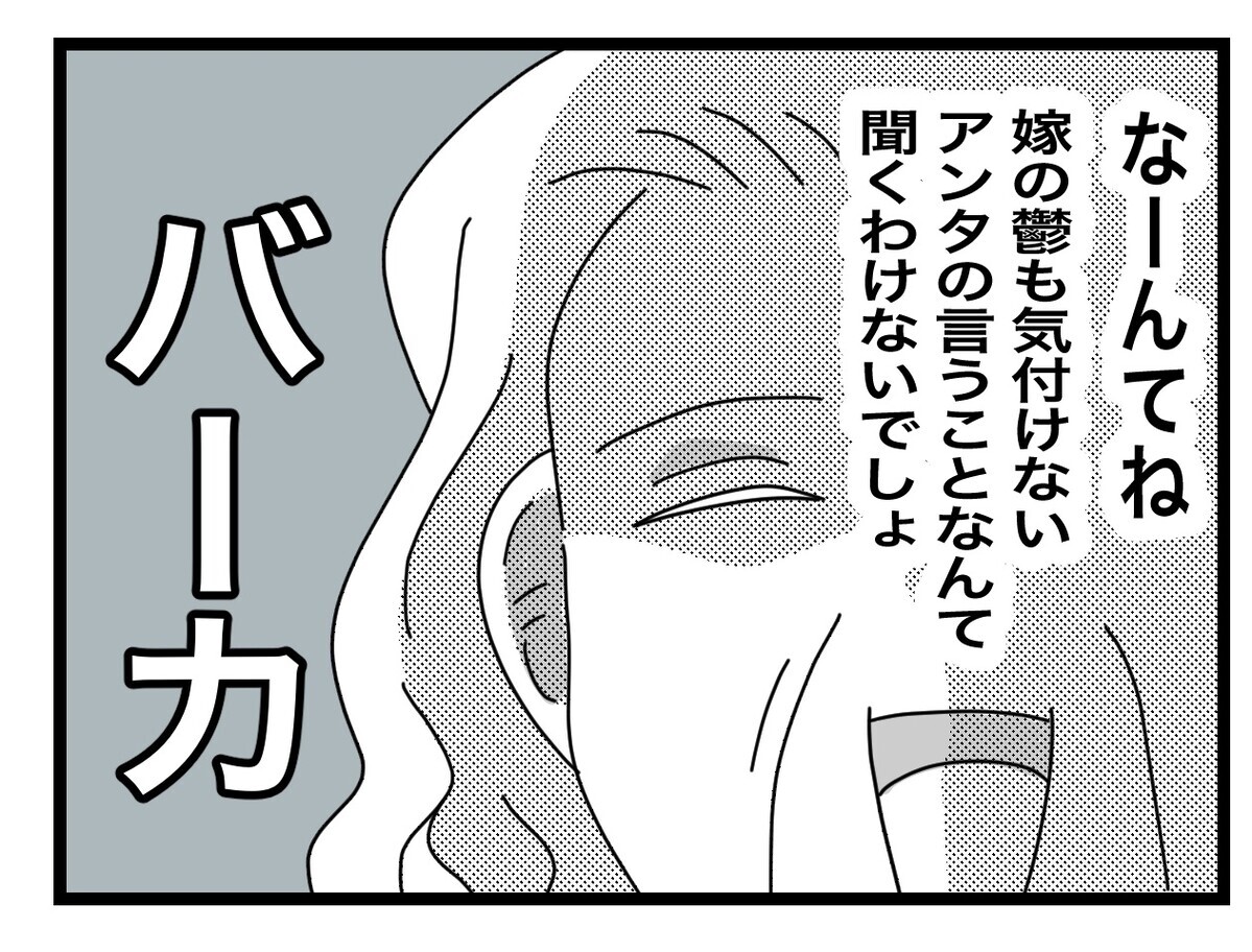 「もう家に来ないで」息子の訴えに理解を示す義母　しかし、その心の内は…？【私の家に入らないで Vol.49】