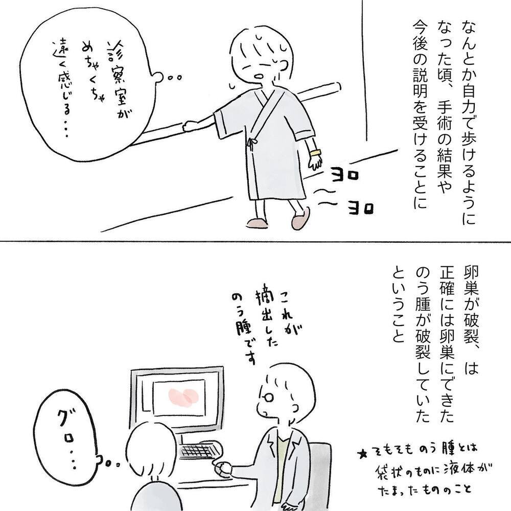 再発の可能性がある…!? 終わりの見えない治療に不安が募る【生理痛・卵巣嚢腫破裂がしんどすぎて出産が〇〇だった話 Vol.6】