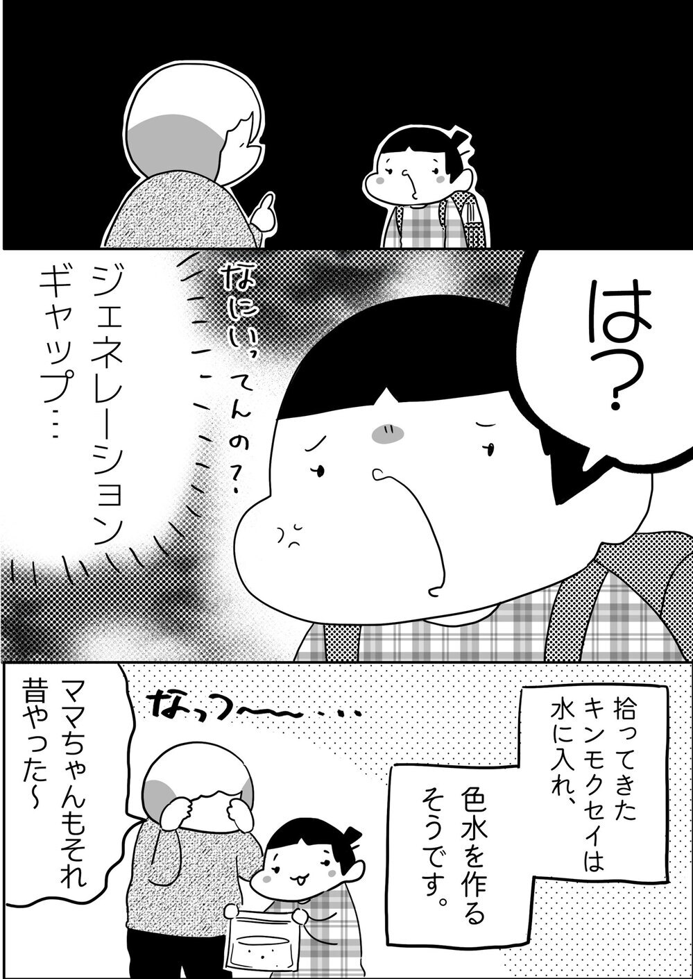 懐かしい～！ 長女が持って帰ってきた植物から広がるノスタルジー【やっぱり家が好き〜おっとぅんとみったんと私〜 第108話】