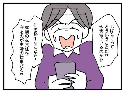 「実家に帰ります」妻の一言に夫がブチギレ！自己中発言連発で論破!?【極論被害妄想夫 Vol.24】