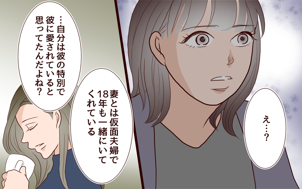 【聡への復讐 4】不倫相手は私ひとりじゃない…この18年間は一体何だったの？【私たち…仮面夫婦です 】