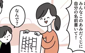あみだくじで家族の最高の1日を作ろう！  試してみた結果は？(前編)