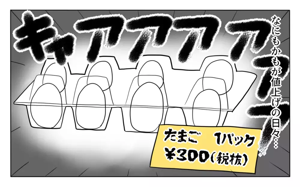 あれもこれも値上げに次ぐ値上げで悲鳴！ そんななか5歳の娘の意識に刻まれてしまった言葉は？【ぽこちゃんです＆どんちゃんです Vol.44】