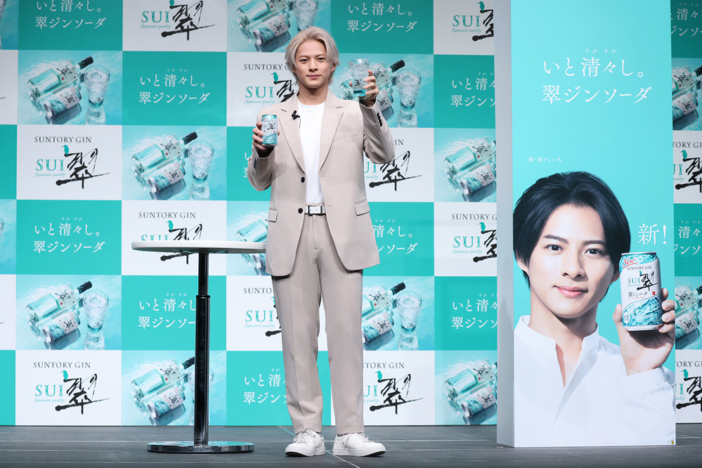 平野紫耀さんCMにも注目！ さらに食事に合う味わいにリニューアル、サントリーの「翠ジンソーダ缶」【編集部の「これ、気になる！」  Vol.22】