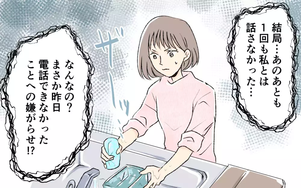 もうビデオ通話なんてしない！ 義父母からの衝撃的な一言とは？＜1日3回ビデオ通話を求める義父母 6話＞【義父母がシンドイんです！ まんが】