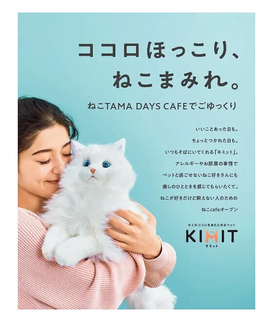 ほんとは猫と暮らしたい…そんな夢が叶うかも！？　リアルなもふもふキャットロボット「KIMIT（キミット）」【編集部の「これ、気になる！」  Vol.26】