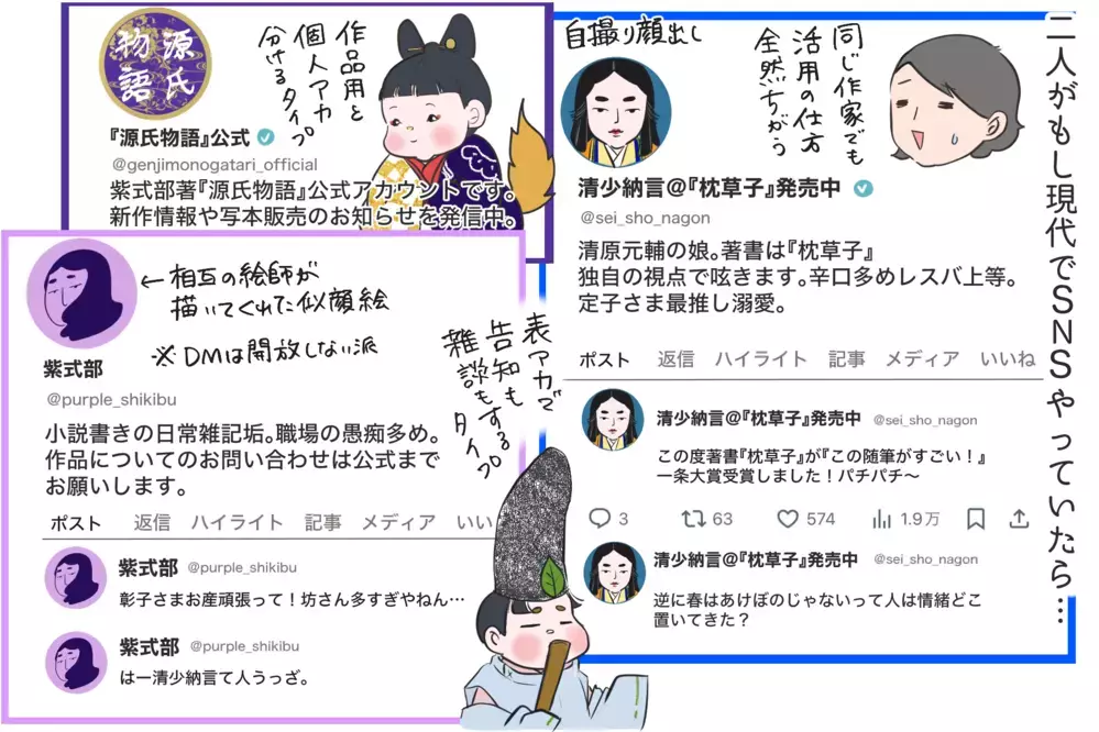 平安の文豪！紫式部と清少納言ってどんな人？【夫婦・子育ていまむかし Vol.20】