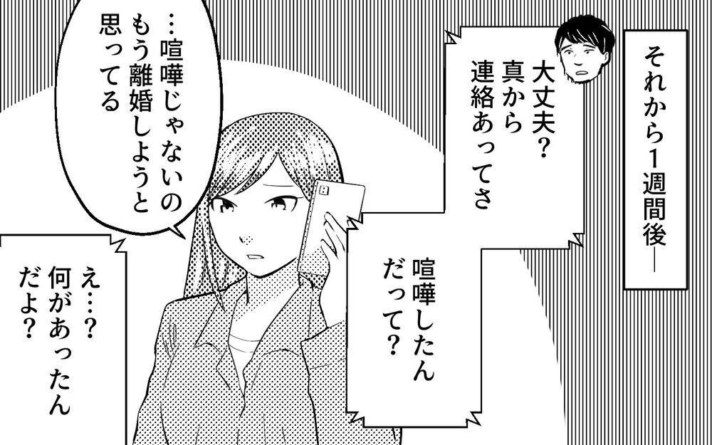 「俺がそんなことした証拠はあるの？」話し合いの場で夫が被害者面し始めて…＜真の場合 9話＞【モラハラ夫図鑑 まんが】