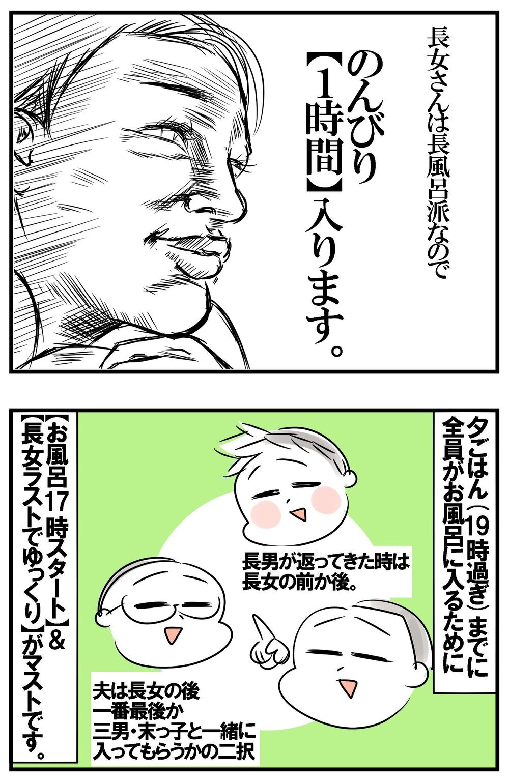 夕方5時から始まるわが家の入浴タイム　その舞台裏とは？【めまぐるしいけど愛おしい、空回り母ちゃんの日々 第375話】