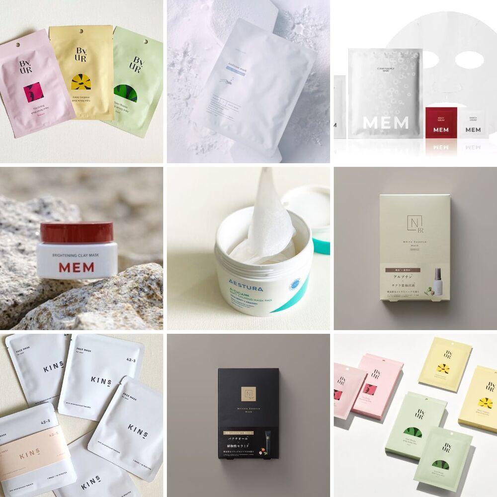 手軽な時短タイプから美容液たっぷりのご褒美マスクまで！　常備したい頼れるシートマスク・フェイスパック 6選