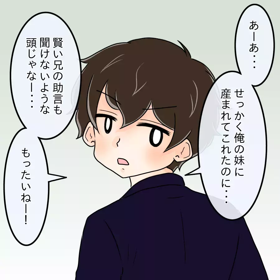 せっかく俺の妹に産まれてこれたのに…!?　兄の勘違い発言に呆れる妹【ネットに毒され過ぎた兄の末路 Vol.7】