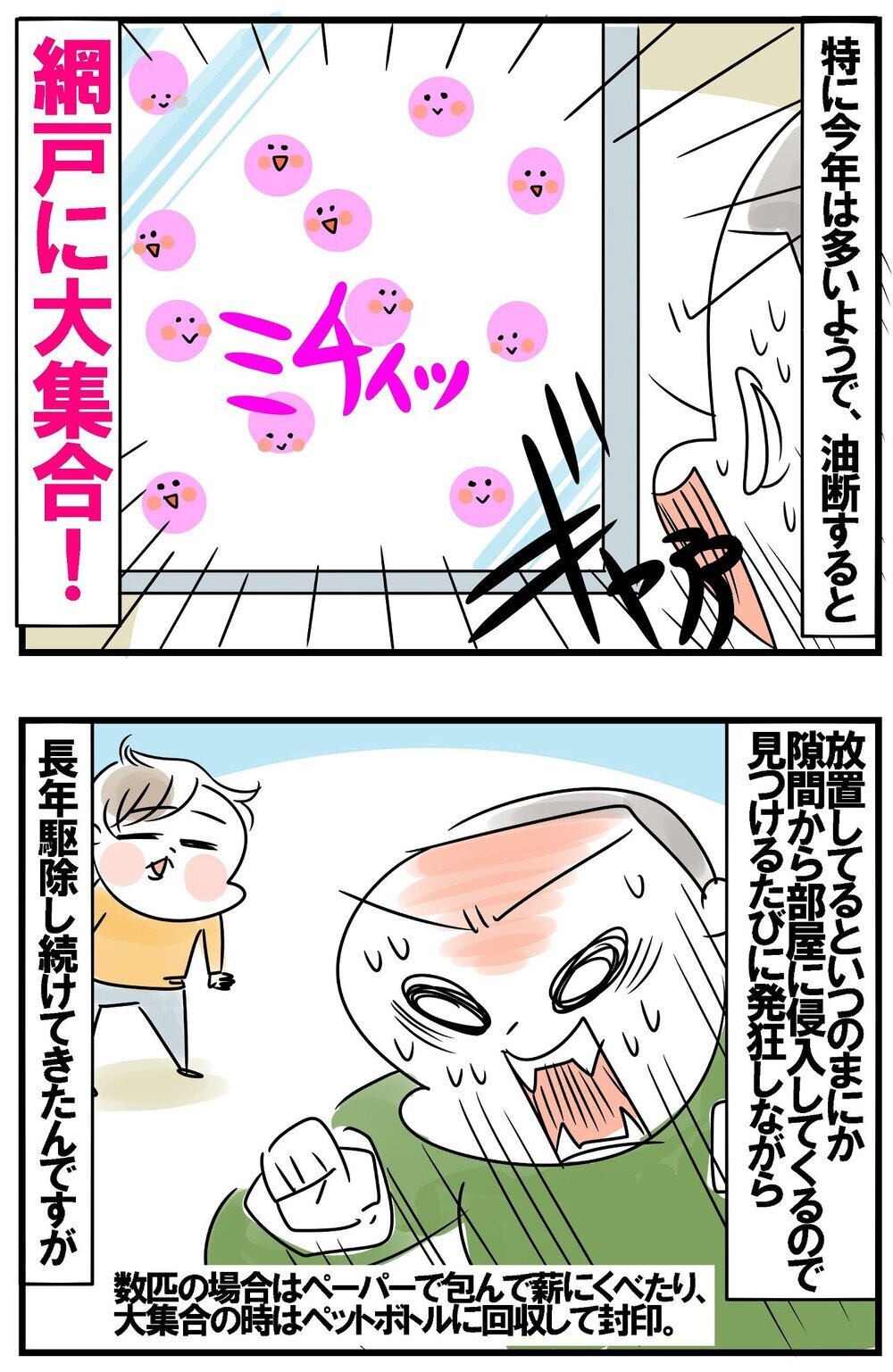 見つけるたび発狂…！わが家を混乱に陥れるアイツの存在【めまぐるしいけど愛おしい、空回り母ちゃんの日々 第378話】