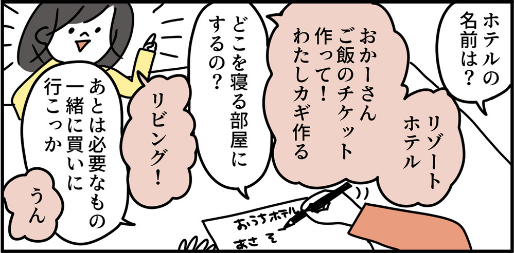 6歳娘が考える「おうちホテル」をやってみた！ 子どもは日常を非日常に変える天才【特別じゃない日を特別にする方法 Vol.4】