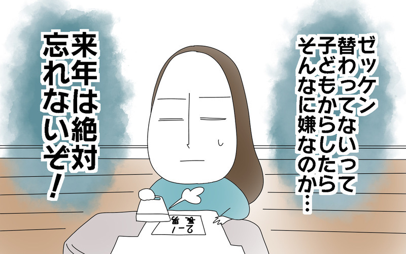 進級準備でありがち…学年変更忘れに長男が拒否反応！　どうする…？