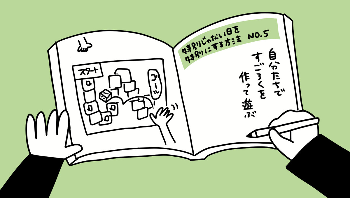 どこにも売っていない「カンタンすごろく」完成！ ゴール後に予想外な結末が待っていた!?【特別じゃない日を特別にする方法 Vol.7】