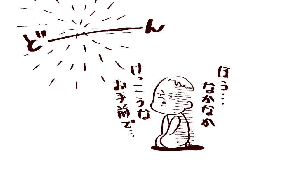 「花火と正々堂々向き合う」　息子流花火の楽しみ方【良妻賢母になるまでは。 第138話】