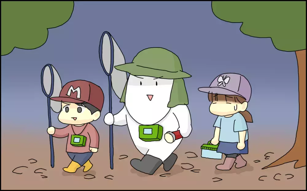 夏休みに子どもと「虫捕り」をしたら、奇跡を感じる思いがけない出会いがあった！【たんこんちは　ボロボロゆかい Vol.34】