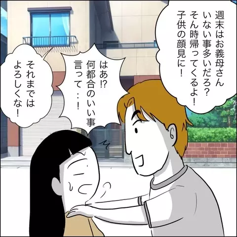 「もう帰ってこなくていい！」妻の母に見放された夫が驚きの反応!?【夫の相手は自己中な被害者ヅラ女 Vol.4】