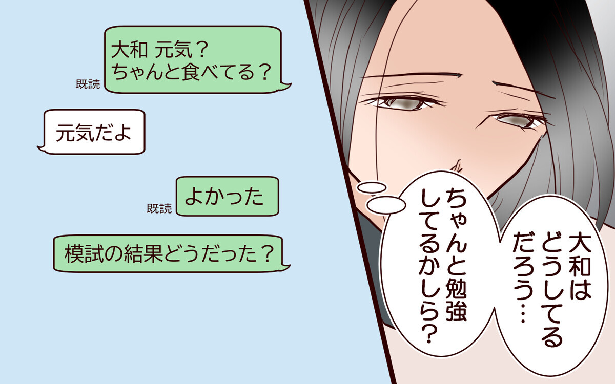 息子の既読がつかない…一方的な連絡に焦る母親がとった行動＜子どもを追い詰めるモンスター妻 17話＞【夫婦の危機 まんが】