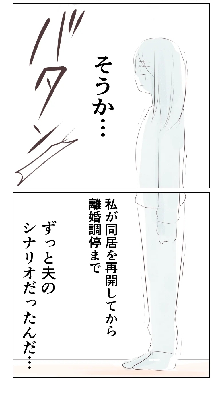 すべてはシナリオ通り！　イライラさせる態度は夫の策略だった【夫から離婚調停を突き付けられた妻　離婚か再構築か Vol.39】