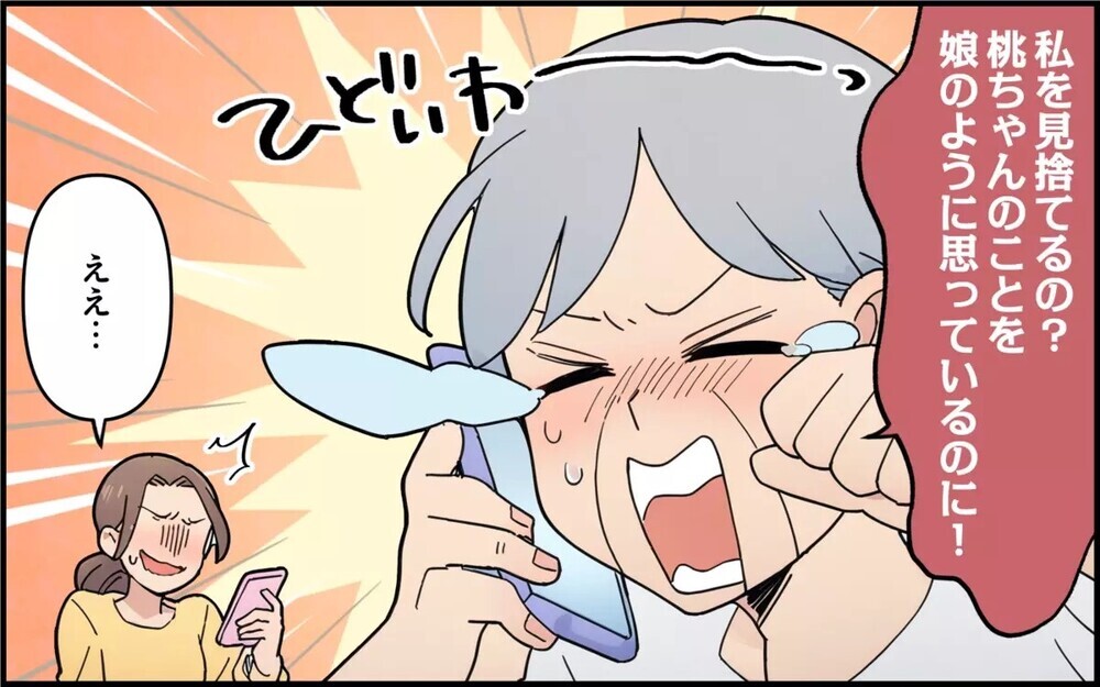 「うちの孫を盗むなんて！」離婚したのに元義母に執拗に付きまとわれて…読者は「絶縁一択」