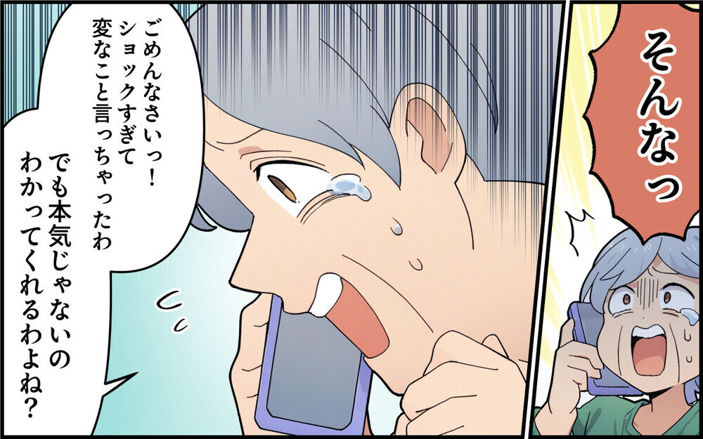 「うちの孫を盗むなんて！」離婚したのに元義母に執拗に付きまとわれて…読者は「絶縁一択」