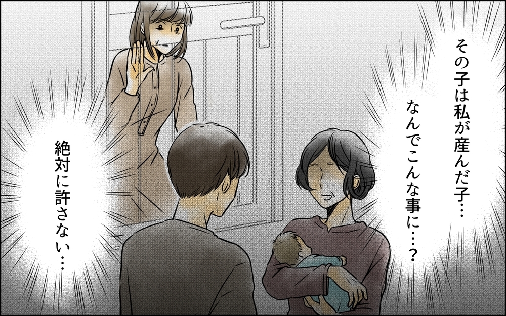 「絶対にあの子を取り戻してみせる」悲劇の始まりは夫との出会いから【義母に奪われた私の子 まんが 第1話】