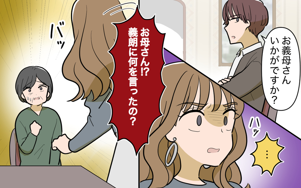 義母の意思は本当？ 家族会議で質問すると妻の返答は…＜家庭を崩壊させたのは誰？ 18話＞【彼女たちの真実 まんが】