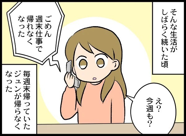 再構築の道のりは前途多難！ 単身赴任した夫に怪しい動き…!?【優しい夫がクズだとわかるまで Vol.10】