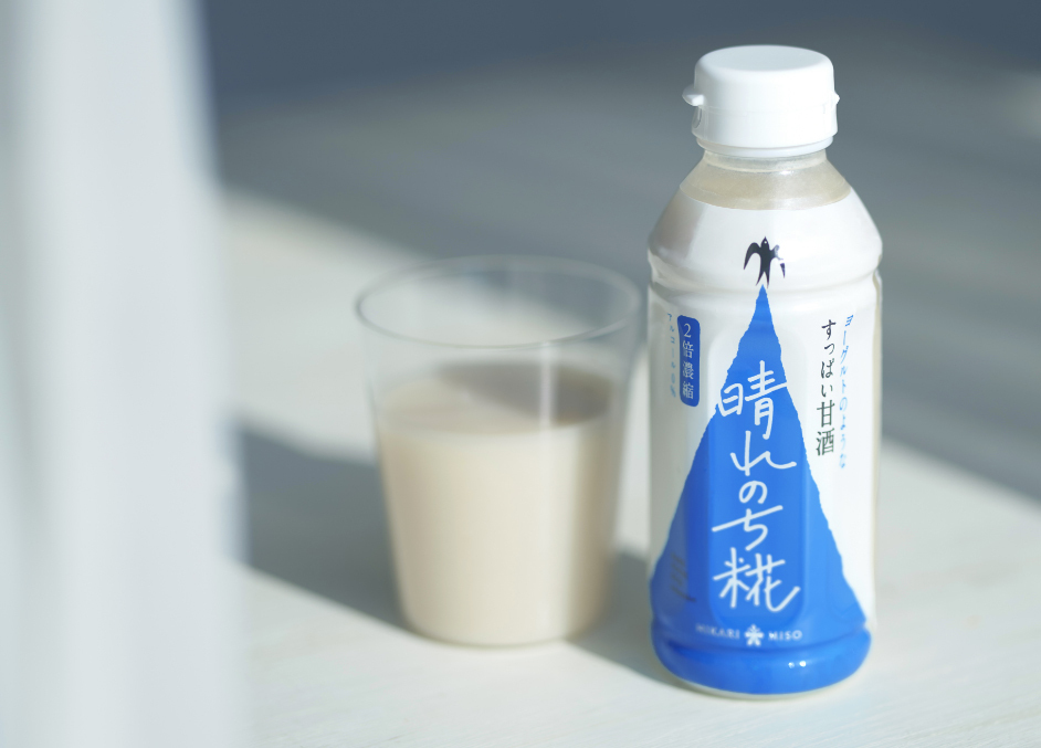 ひかり味噌から、ヨーグルトのような爽やかな味わいの甘酒「晴れのち糀」が新登場！ ジェラートでも味わえる！【編集部の「これ、気になる！」  Vol.181】