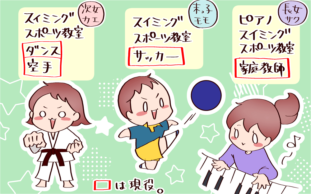 色々あって迷う！　子どもの習いごとを選ぶポイント【良妻賢母になるまでは。 第143話】