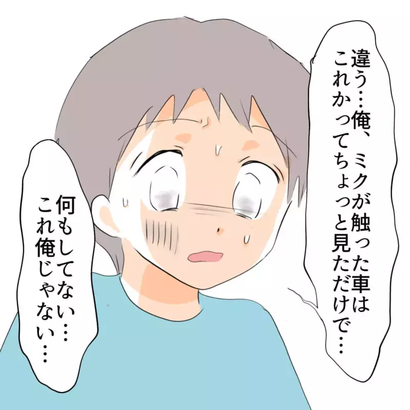 「やっていない」という息子…しかし隣人の車にはたしかに傷が!?【お宅のお子さんが車を傷つけました Vol.3】