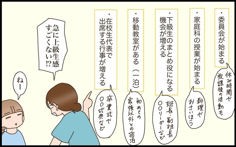 小学5年生になった長女！高学年としての役割や思春期を迎えることに、親として不安でいっぱいだけど…!?【猫の手貸して～育児絵日記～ Vol.77】