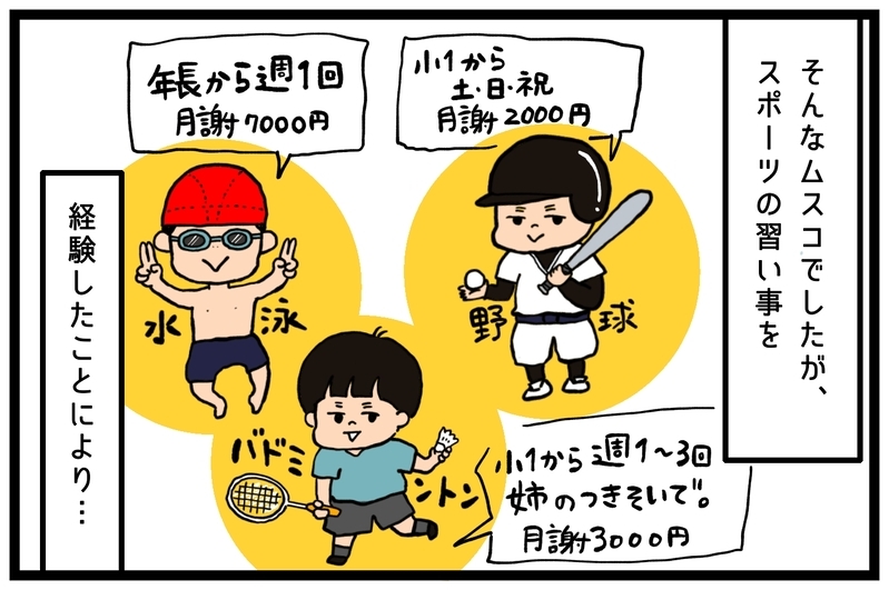 スポーツに苦手意識があったムスコ。習い事のおかげで運動神経をだいぶ伸ばせました！！【うちはモフモフ暮らし  第80話】