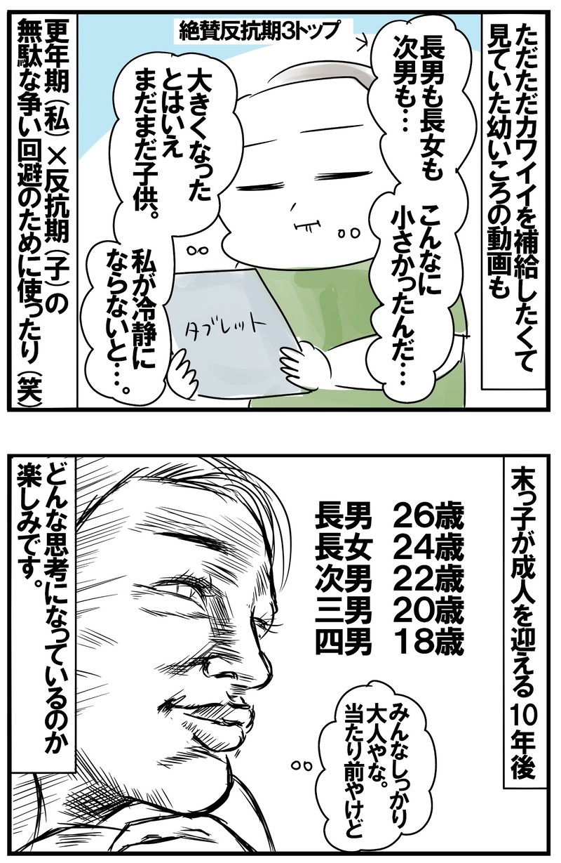 母親の心情もめまぐるしい!? 子どもの成長とともに変化してきた思考【めまぐるしいけど愛おしい、空回り母ちゃんの日々 第434話】