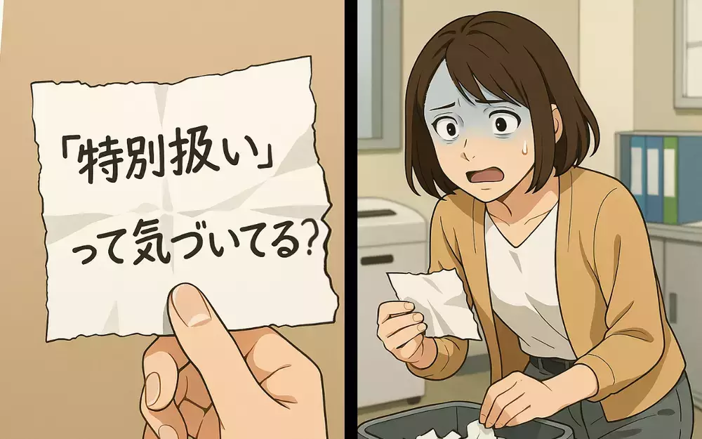 「特別扱い気づいてる？」頑張ってるのに“甘え”に見えるなんて【お局様にいびられる復帰したママ  Vol.5】
