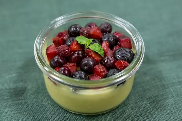 アーモンドミルクのライスプディング