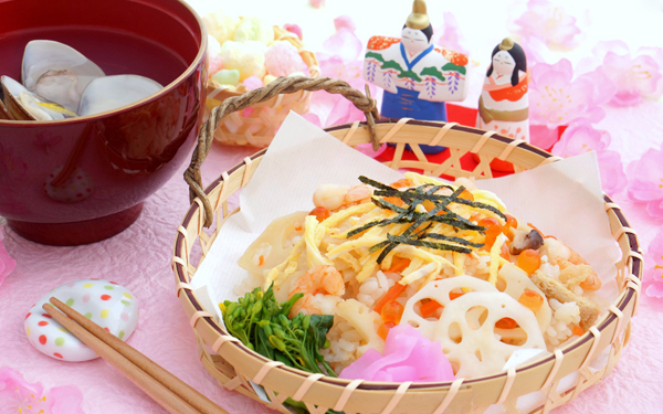 ひな祭りの由来、雛人形の飾り方、食べ物の意味を子どもに正しく伝えよう