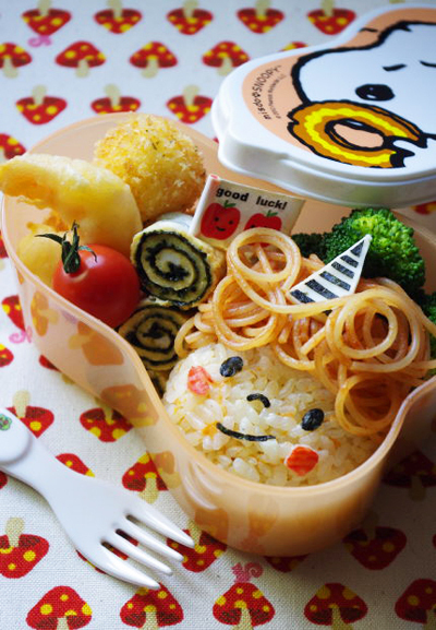 簡単かわいい鬼キャラ弁当＆飾り巻き寿司のアイディア