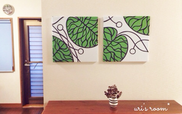 手軽に北欧テイストに模様替え！　「マリメッコ」ファブリックパネルのつくり方