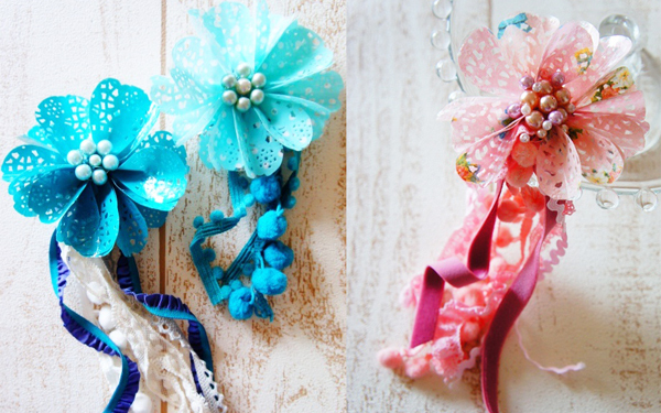 100均アイテムでもOK！　晴れの日にわが子とペアでつけたい「コサージュ」のつくり方