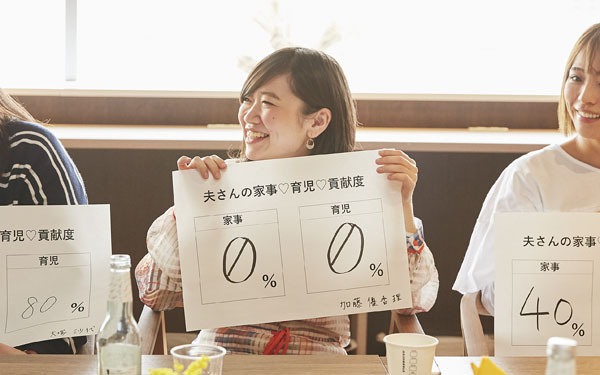 ママリーダーズがリアルライフを公表！　夫の家事＆育児貢献度、ホントのトコロ