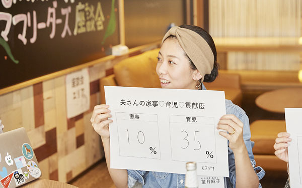 ママリーダーズがリアルライフを公表！　夫の家事＆育児貢献度、ホントのトコロ