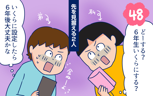 6年先を見据えるお年玉会議【双子を授かっちゃいましたヨ☆ 第48話】