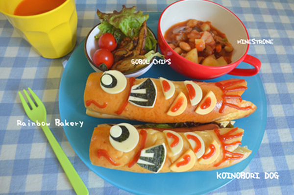 「こいのぼり」が食卓を舞う!?   大喜び間違いなしの「こどもの日」のデコごはん