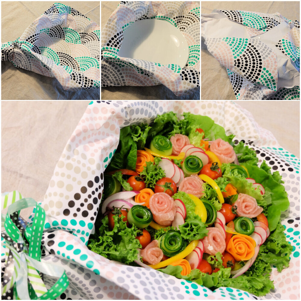 食べられる花束?！   じつは簡単「ブーケサラダ」の作り方