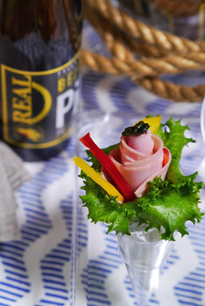 食べられる花束?！   じつは簡単「ブーケサラダ」の作り方