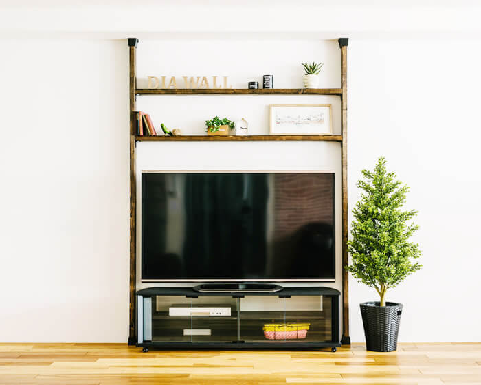 「ディアウォール」で賃貸でもおしゃれな壁面収納が簡単に！ DIY実例＆作り方を徹底解説