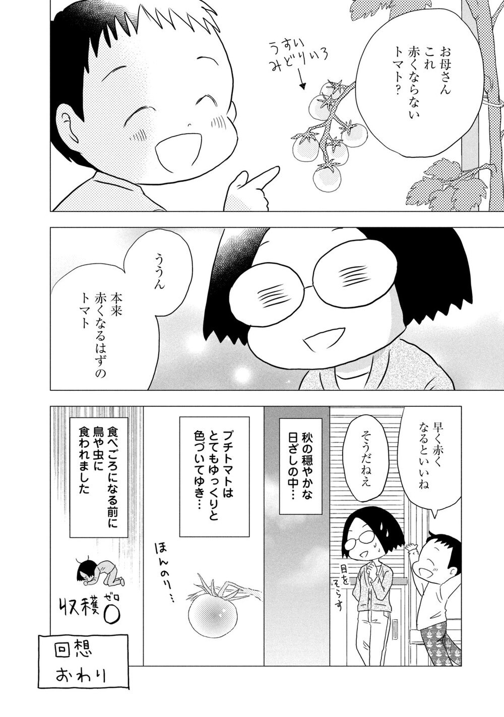 庭のトマトは３年目『ままならぬDIY 第1話』